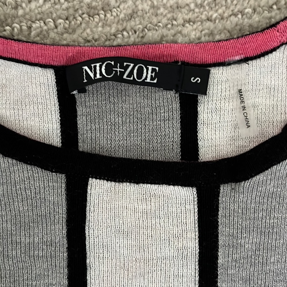 Cotton and modal blend Nic + Zoe sweater - Picture 2 of 4